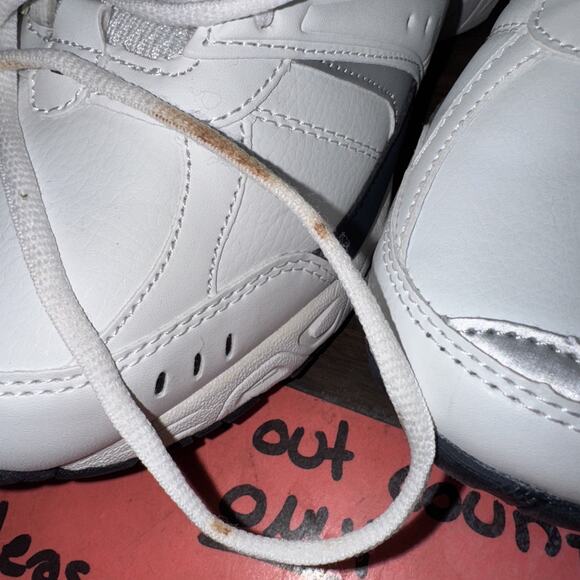 C Avia Men's shoes Avi-Verge - White/True Navy Sneakers Size 12X Wide Shoe - Picture 8 of 8